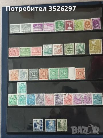 Пощенски марки от Немския райх 1876 - 1941г. и от Германия след Втората световна война, снимка 3 - Филателия - 53062236