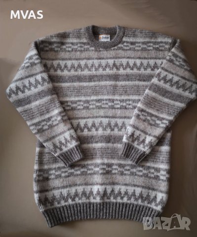 Нов мъжки вълнен дебел зимен пуловер XXL, снимка 1