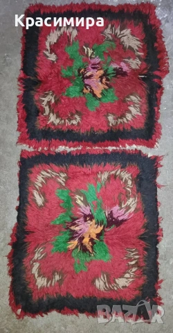 Автентични битови ръчно тъкани старинни български черги, снимка 12 - Декорация за дома - 53004258