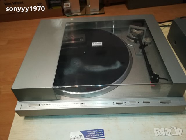 HITACHI MADE IN JAPAN 0512231221, снимка 3 - Грамофони - 43282384