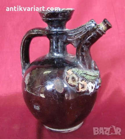 19 век Керамична Стомна Македония, снимка 1 - Антикварни и старинни предмети - 26767341