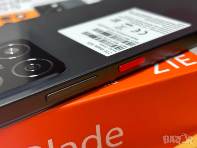 Като нов! Смартфон ZTE Blade A55 128GB/4+8GB 6.75 инча-черен, снимка 14 - ZTE - 52664087
