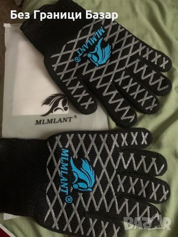 Нов Високотемпературни Грил Ръкавици с Трислойна Защита за скара печене, снимка 8 - Други стоки за дома - 43501671