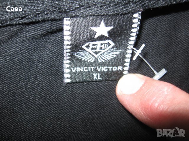 Суичър VINCIT VICTOR   мъжки,Л