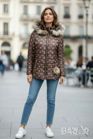 Дамско зимно яке внос от Италия , снимка 2 - Якета - 53063020