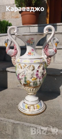 Ваза Capodimonte, снимка 7 - Вази - 51069635