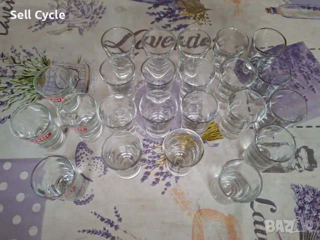 ✅ЧАШКИ ШОТОВЕ - 23 бр.❗, снимка 6 - Чаши - 47979730