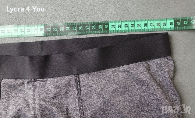 H&M XL сиви мъжки боксерки с черен ластичен колан, снимка 4 - Бельо - 43527955