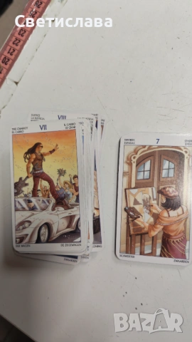 Карти Таро 78 врати, снимка 5 - Карти за игра - 53098775