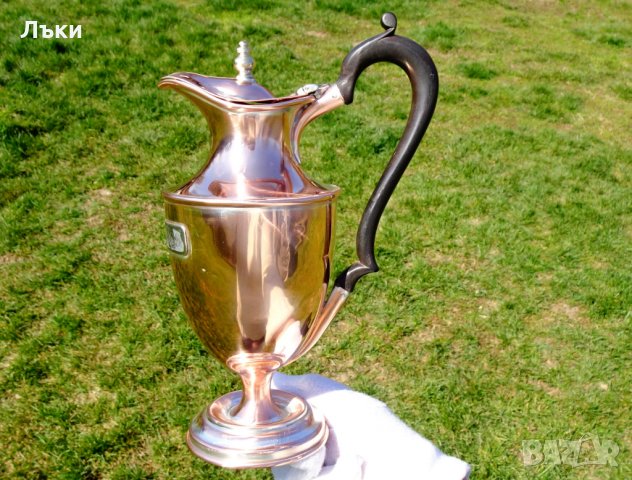 Медна кана за ракия,чай,кафе,медна вода,с капак. , снимка 10 - Антикварни и старинни предмети - 32380871