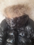 Дамско яке с качулка от естествен пух, снимка 4
