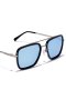 НОВИ Hawkers, Унисекс слънчеви очила Ibiza Aviator с поляризация, Сребрист, 55-22-145, снимка 4
