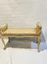 Тапицирана пейка в стил Луи XV, снимка 1