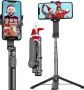 Стабилизато за смартфони Qimic Gimbal Селфи стик Триножник за телефон с безжично дистанционно 920 m, снимка 2