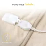Луксозно поларено електрическо одеяло MONHOUSE 130X160 см 120W/Цифров контролер/9 настройки/Таймер, снимка 3