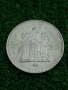 сребърна монета от 50 френски франка 1977г. , снимка 2