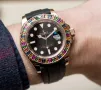 Rolex Yacht-Master 40mm "Rainbow" Rose Gold Automatic Дамски Различни Варианти, снимка 12