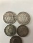 Лот български сребърни монети 1 лев и 2 лева , снимка 7