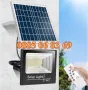 LED прожектор със соларен панел 500W, соларен прожектор 500W с отделен панел, снимка 1