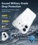Нов Кристално прозрачен удароустойчив калъф кейс за iPhone 16 защита Айфон, снимка 4