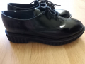 Черни дамски,естествена кожа, италиански обувки, снимка 5