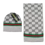 шапка и шал louis vuitton gucci , снимка 4