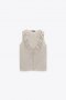Zara-Нова плисирана блуза с волани, снимка 6