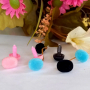 Плюшени овални нослета за плетени играчки, амигуруми, снимка 1