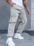 Мъжки ежедневни карго панталони в уличен стил с голям размер, 3цвята, снимка 9