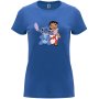 Нова дамска тениска със Стич и Лило (Stitch&Lilo) в син цвят , снимка 1 - Тениски - 44065154