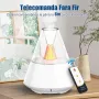 Овлажнител за въздух,BYONDSELF,с ароматерапев дифузер, дистанц управление,светлина,2 режима, снимка 4
