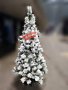 Елха с шишарки/"Заснежена" коледна елха/Изкуствена  елха/Коледна елха, снимка 5