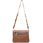 Ежедневна дамска чанта AMORE Ludovica - Tan & Dark Tan, снимка 4
