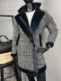 Уникално дамско палто с пух , снимка 1 - Палта, манта - 43164884
