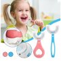 Иновативна четка за зъби за деца с U образна форма