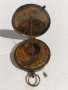 Масивен компас от бронз със слънчев часовник, снимка 6
