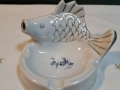 български порцеланов пепелник риба , снимка 1