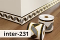 Самозалепващ декоративен перваз Inter 231, снимка 3