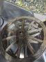 Стари дървени колела за битова стая или полилей, снимка 7