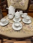 стар бълг порцеланов сервиз китка, снимка 1