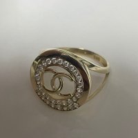Златен пръстен 14 карата , снимка 2 - Пръстени - 43413234
