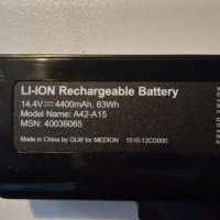 Medion Akoya E7222 17.3 " неработеща батерия , снимка 1 - Батерии за лаптопи - 42959967
