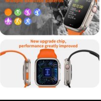Apple Watch 9 ultra gen 2 49мм 2,2 инча дисплеи Смарт часовник, снимка 16 - Смарт часовници - 42434242
