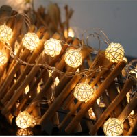 Коледни лампички декорация – крушки с батерии , снимка 6 - Декорация за дома - 43365445