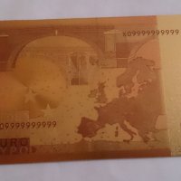 Сувенирна 50 евро банкнота идеалния подарък- 76911 , снимка 4 - Други ценни предмети - 28950003