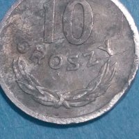 10 Groszy 1966 г.Полша, снимка 1 - Нумизматика и бонистика - 43299142