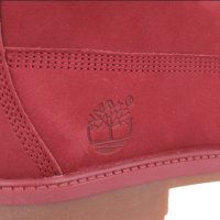 Червени кожени боти Timberland Premium , снимка 7 - Дамски боти - 44106197