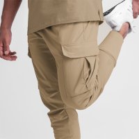 Мъжки еластични карго панталони, джоггери от кепър, 6цвята - 023, снимка 16 - Панталони - 40340850