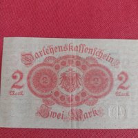 Райх банкнота 2 марки 1914г. Германия перфектна за колекция 28261, снимка 8 - Нумизматика и бонистика - 37142623