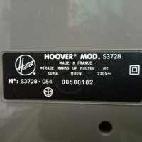 ПРАХОСМУКАЧКА-TURBO ЧЕТКА HOOVER S3728 1100W SENSOTRONIC SYSTEM 400 MADE IN FRANCE, снимка 10 - Прахосмукачки - 43152728